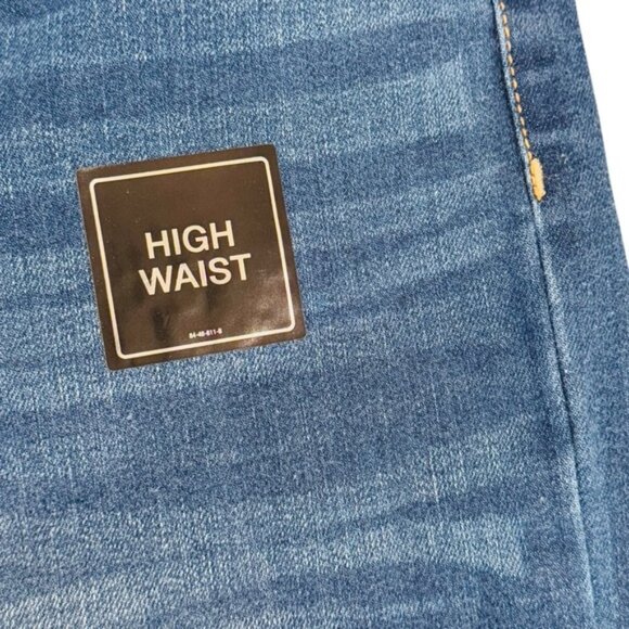 NWT a.n.a Women’s Size 10 5 Pocket High Rise Wide Leg Stretch Raw Hem Jeans - Picture 7 of 8